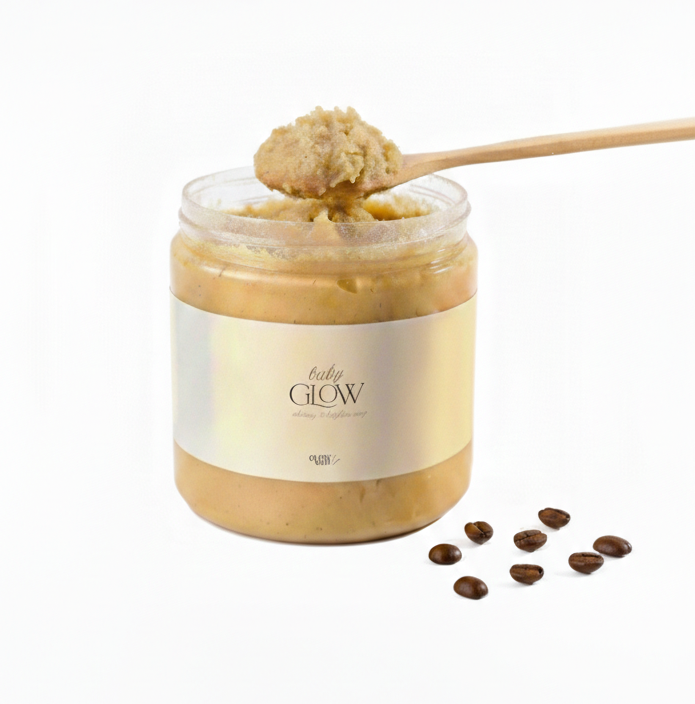 صابونيه بيبي قلو مع القهوه baby glow soap
